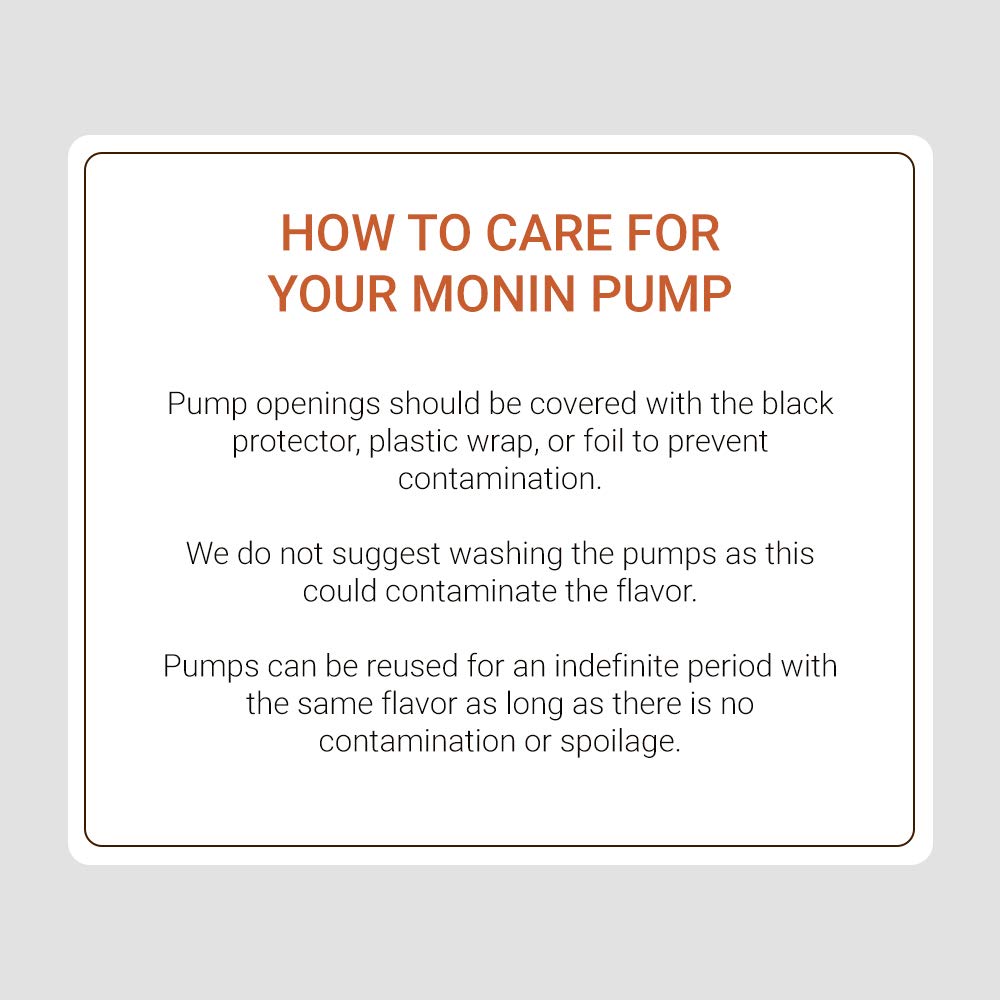 Monin packaging highlights recyclable, BPA-free materials supporting bees.