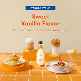 MONKSHUSHU Vanilla Allulose Syrup in cocktails provides low-calorie vanilla flavor.