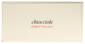 Monograno Felicetti kamut grain closeup, showcasing ancient wheat stability.