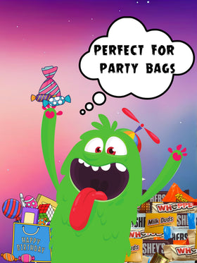 Monster Candy Hershey bar variety included in chocolate assortment