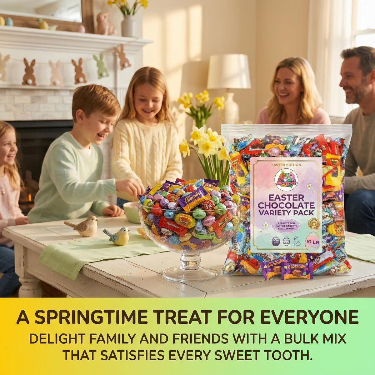 Monster Candy individually wrapped chocolates ideal for sharing at parties and gatherings