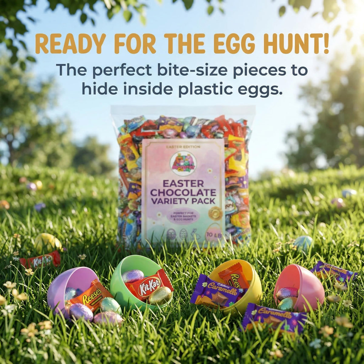 Monster Candy pastel Easter shapes add color to baskets and decorations
