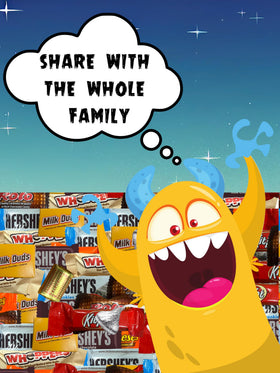 Monster Candy pinata candy mix ready for celebrations