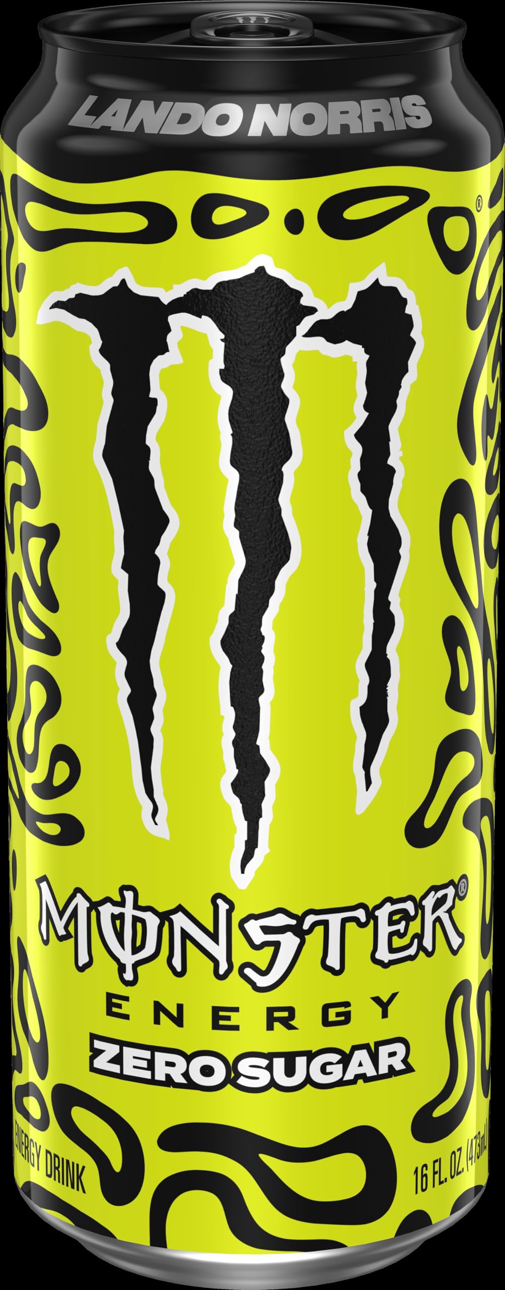 Monster Energy Lando Norris Zero Sugar can with melon-yuzu flavor and refreshing finish