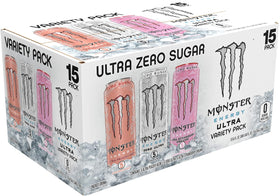 Monster Energy Ultra Peachy Keen can with bright peach flavor for a refreshing lift