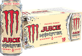 Monster Pacific Punch can front view ready for an energy boost on the go.