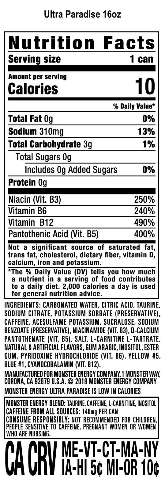 15-pack image showing convenience and full-energy Monster blend for everyday use.