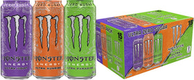 Monster Ultra Variety Pack display bottle for on-the-go energy