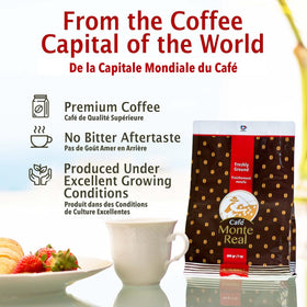 Monte Real Arabica Gourmet Coffee 400g bag packaging.