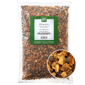 MONTEREY BAY HERB CO Traditional Mulling Spices bottle with cinnamon and cloves for cozy drinks