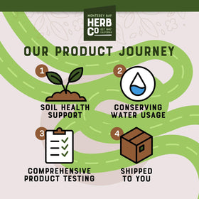 MONTEREY BAY HERB CO Store-pantry image depicts ready-to-use spice blend