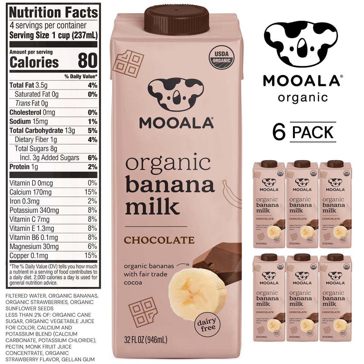 Carton stored in pantry for easy, shelf-stable meals or snacks.
