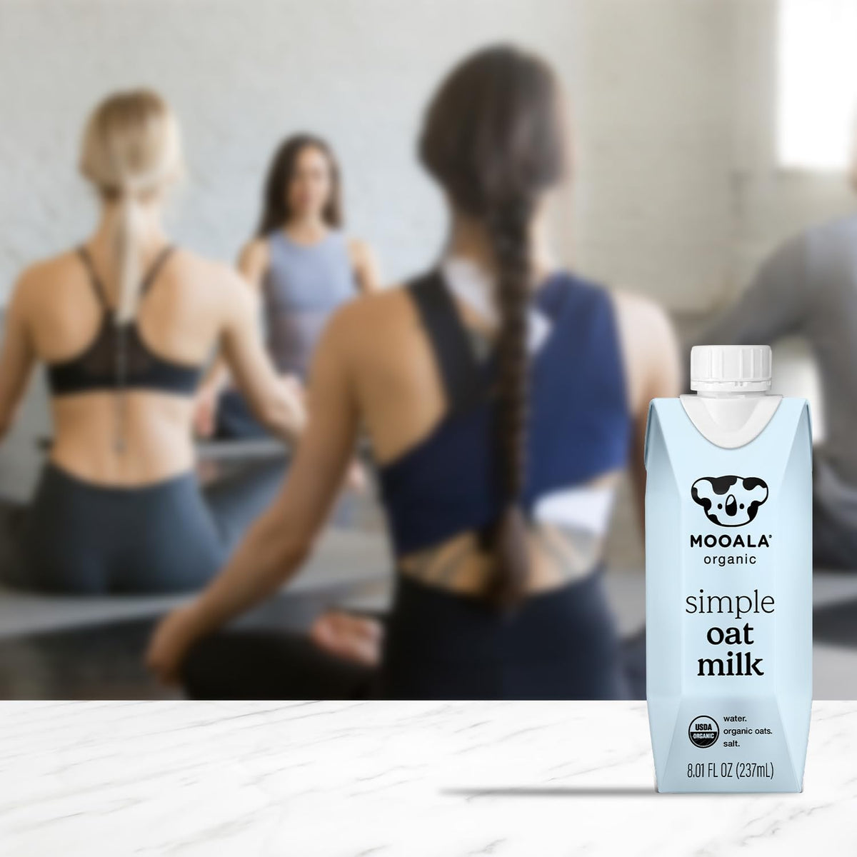 Mooala oatmilk blended into smoothies for creamy plant-based nutrition