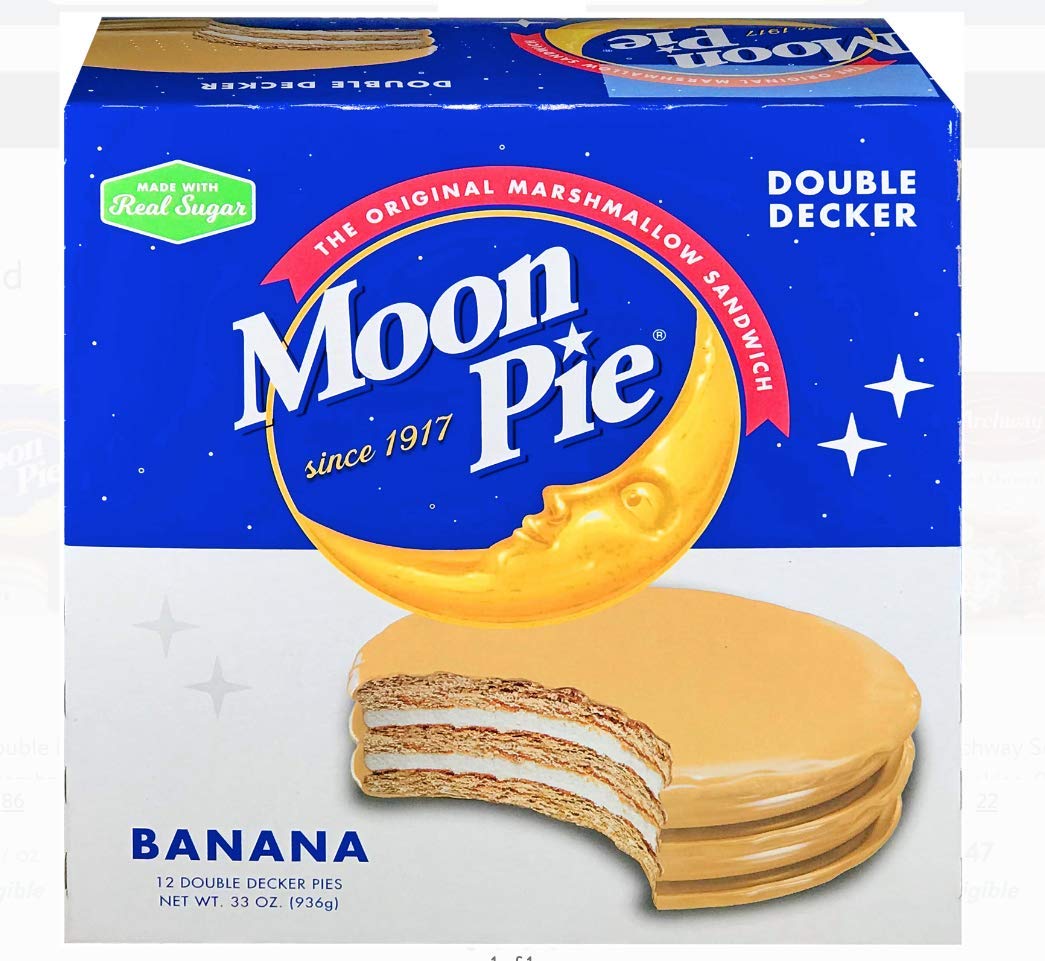 MoonPie Double Decker Banana pairing idea with coffee or tea.