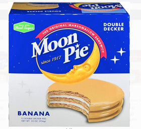 MoonPie Double Decker Banana pairing idea with coffee or tea.
