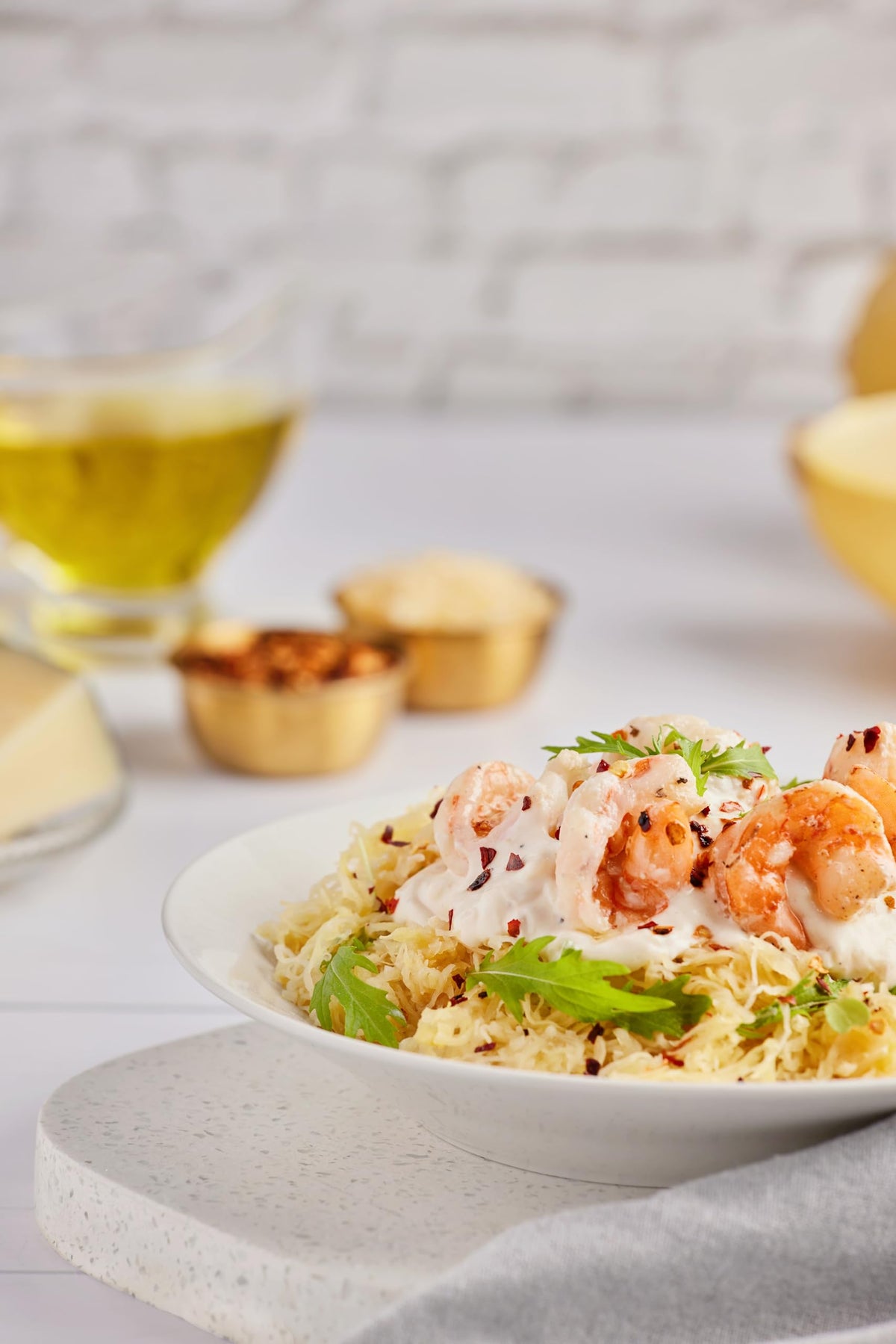 Moonrise Organic Spaghetti Squash Pasta is shelf-stable, ideal for meal prep and travel
