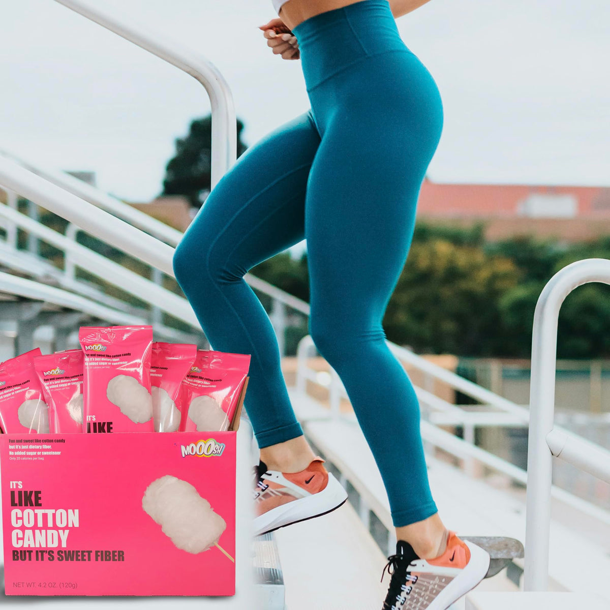 Mooosh vegan plant-based formula highlighted on ingredient label