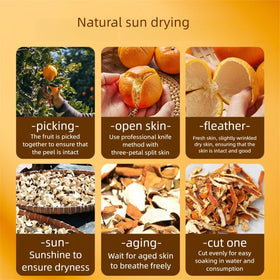 MOORCHOCO Dried Orange Peel ingredient adds fragrance to soups and baked goods