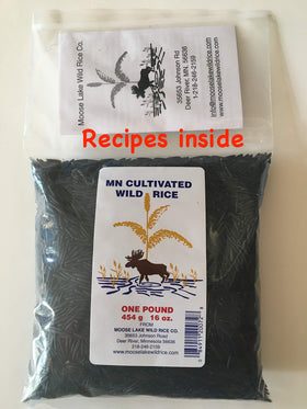 Moose Lake Wild Rice hand-harvest field of grains, naturally Minnesota-grown.