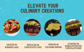 Moosh Dubai Chocolate Bar Filling glossy finish enhancing chocolate creations