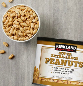 MORALZA Virginia peanuts close-up highlighting quality and flavor