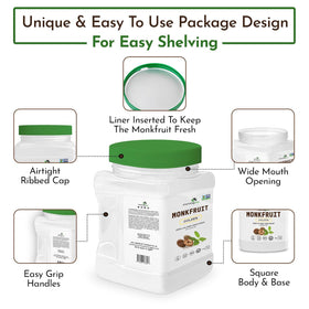 Morning Pep 5lb sugar substitute package for long-term keto-friendly use.