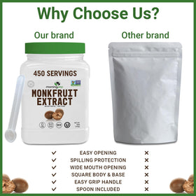 Morning Pep non-gmo project verified seal, trusted, additive-free sweetness.