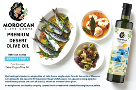 Moroccan Olive Grove origin from Chefchaouen Rif village elevating everyday meals