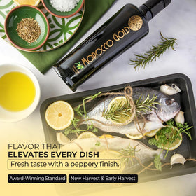 Morocco Gold tasting session communicates transparent quality data.