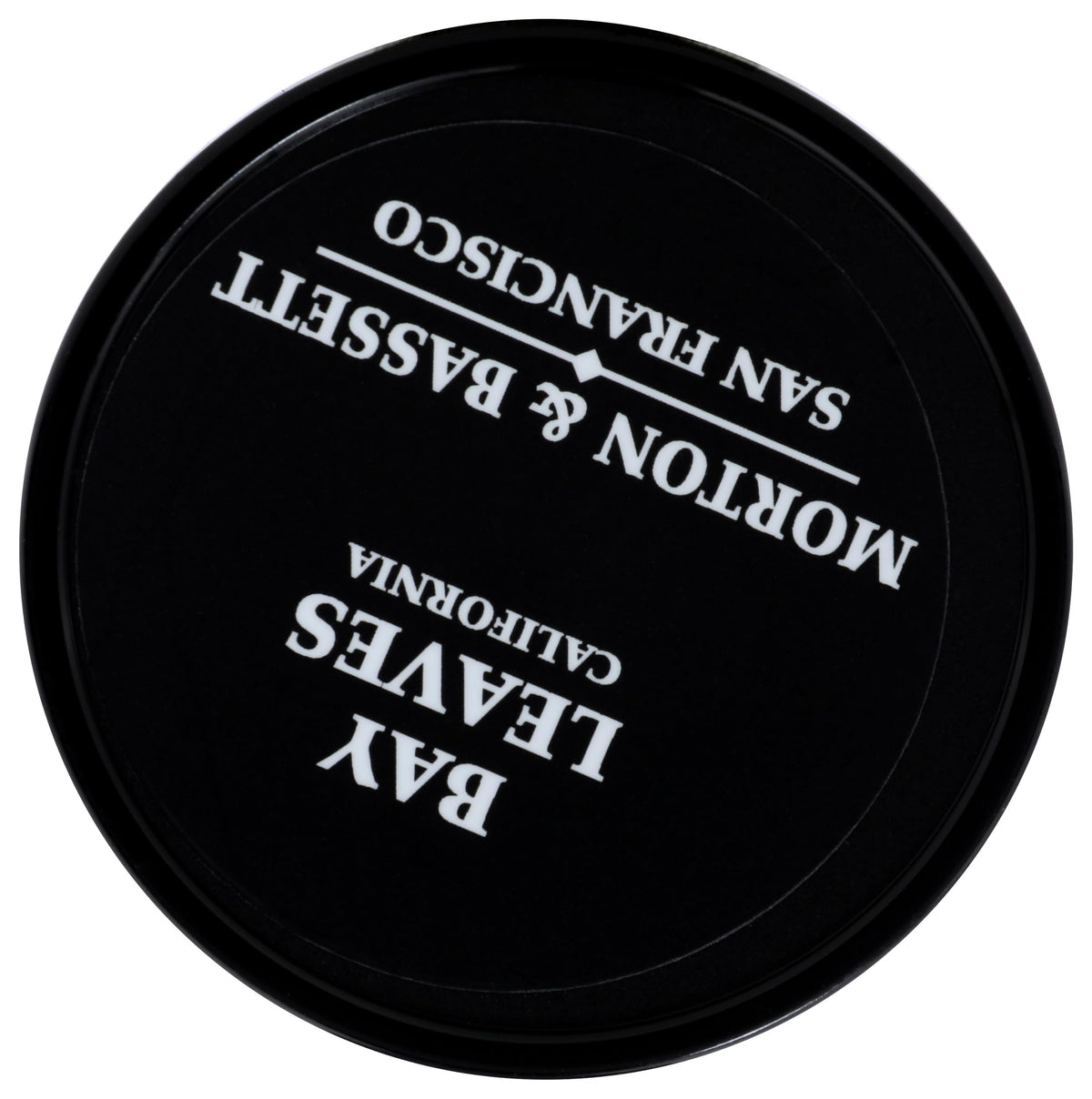Morton & Bassett California Bay Leaves label emphasizes Kosher-certified, salt-free quality.