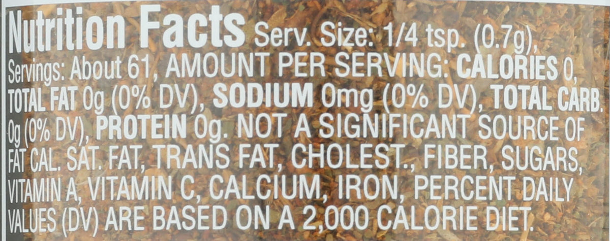 Morton & Bassett Italian Organic Seasoning label highlights natural ingredients.