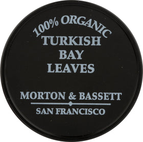 Morton & Bassett non-GMO bay leaves as a natural seasoning choice