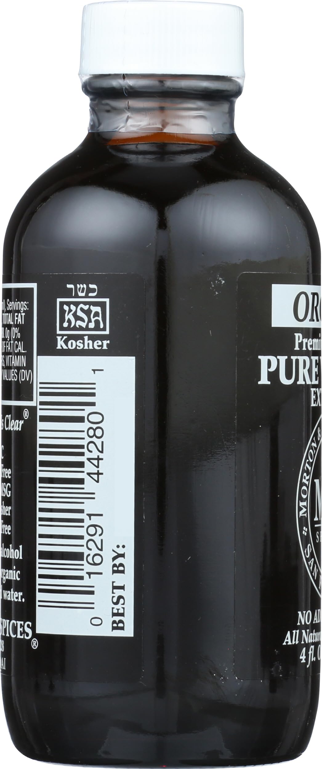 Morton & Bassett vanilla extract bottle-top ensures precise pour control