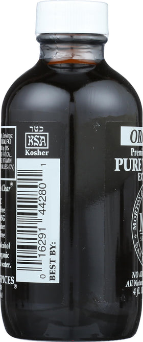 Morton & Bassett vanilla extract bottle-top ensures precise pour control