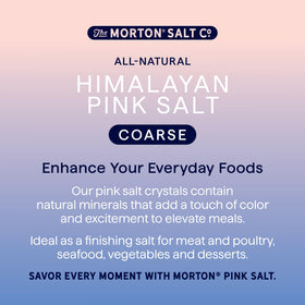 3-in-1 lid demo for Morton Himalayan Pink Salt—shake, pour, measure