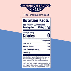 Fine grains of Morton Himalayan Pink Salt dissolving quickly in water for soups.