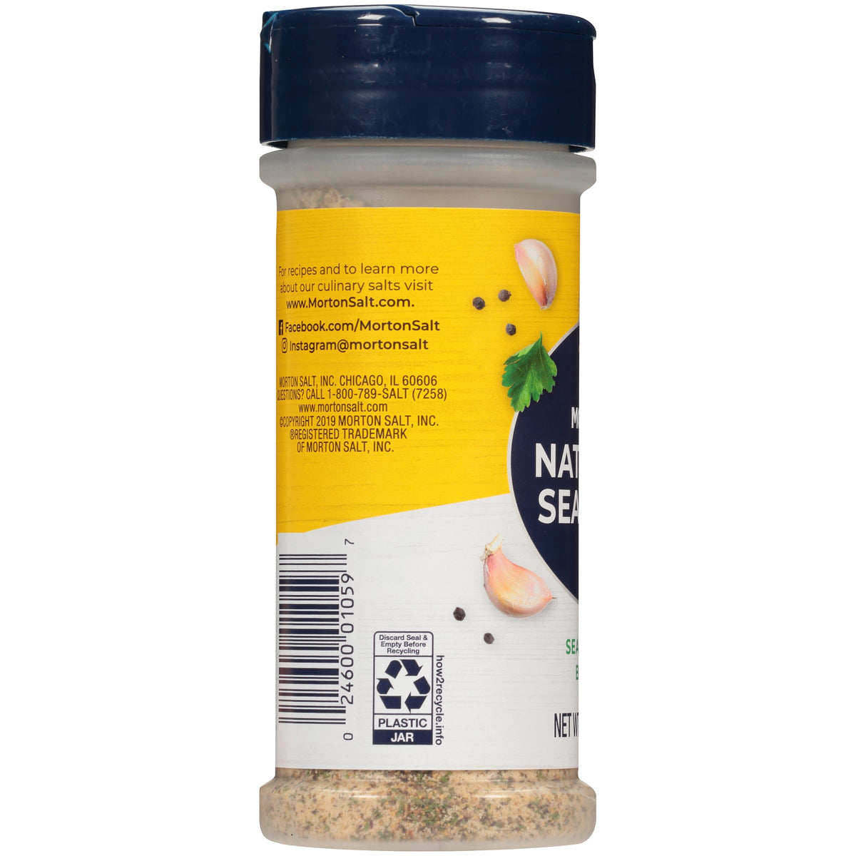 Morton Nature's Seasons 2-pack box keeps pantry seasoning within reach.