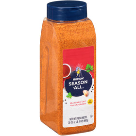 Morton Season-All Club grill-sear shot suggests bold flavor without added sugar on grilled favorites.