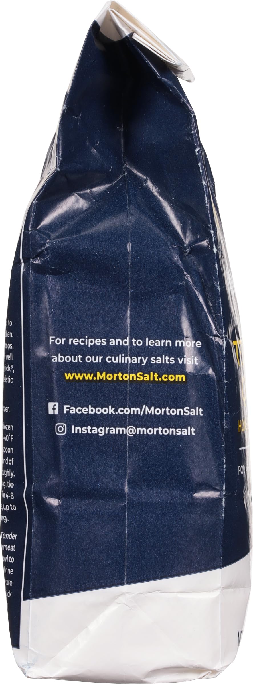 Morton Tender Quick ribs prep shown, promotes even curing and rich color.