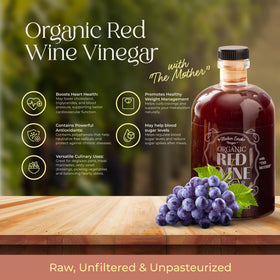 Close-up of The Mother in Mother Earth Vinegar showing live cultures.