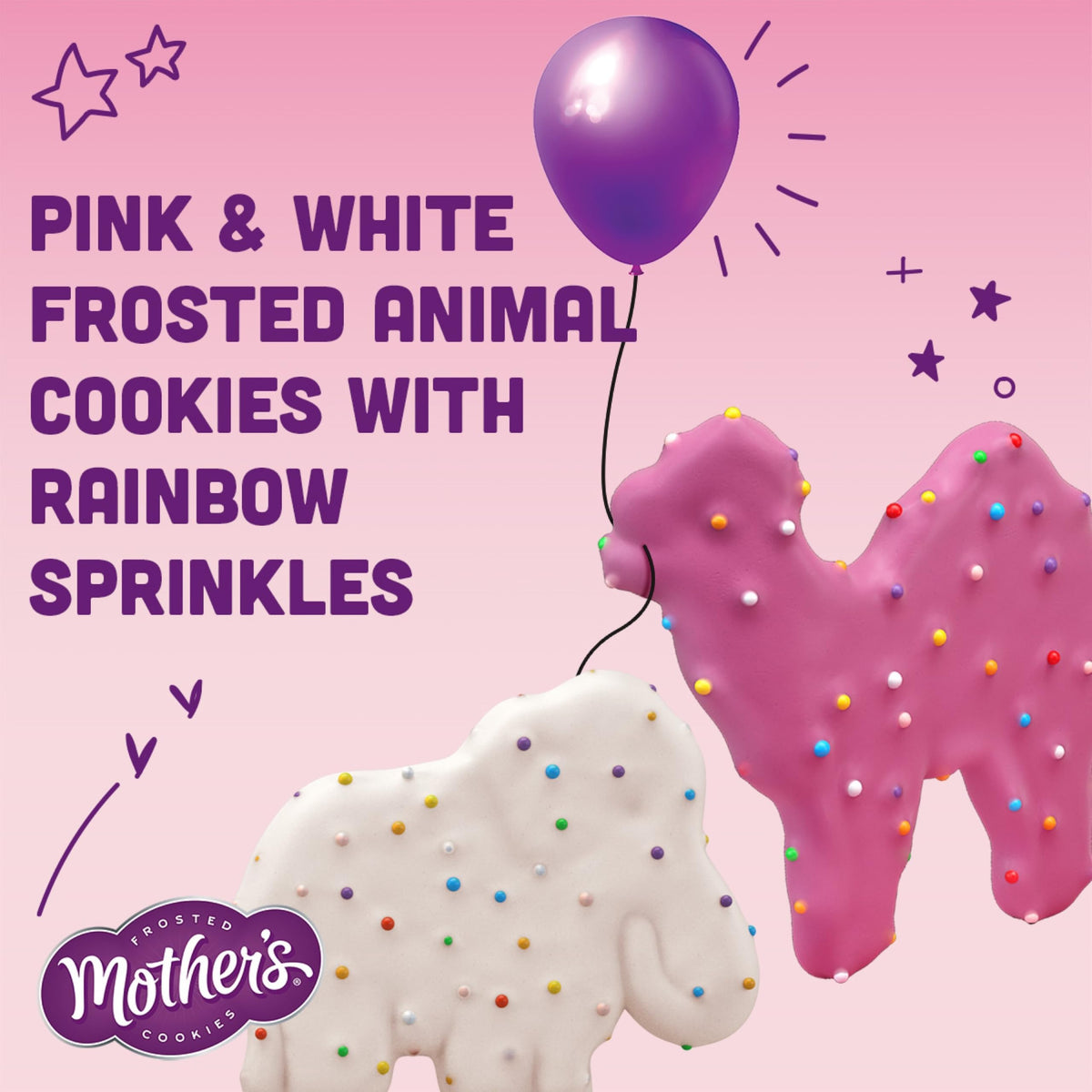 Mother's Circus Animal Cookies animal shapes add playful snacking.
