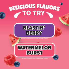 Mott's Active Blastin' Berry gluten-free icon on packaging