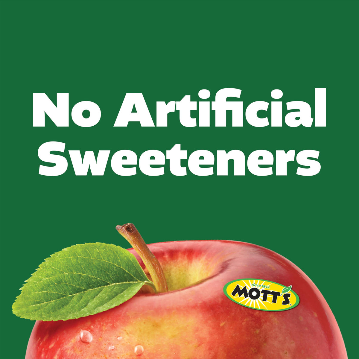 Two servings of fruit per Mott's 8oz bottle