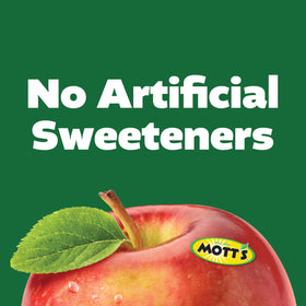 Two servings of fruit per Mott's 8oz bottle