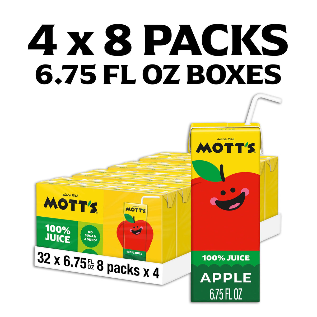 A glass of Mott's juice ready to sip, ideal for meals.