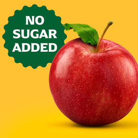Nutrition panel on Mott's Apple Juice highlighting servings per cup.