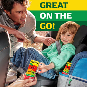 Mott's fruit punch multi-pack on display boosts family convenience.