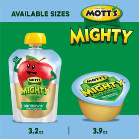 Mott's Mighty Honeycrisp Applesauce fiber benefits support a balanced digestive routine