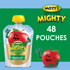 Mott's Mighty Honeycrisp Applesauce kid snack bag makes lunchboxes easy and tasty