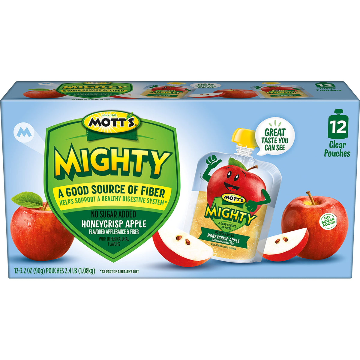 Mott's Mighty Honeycrisp Applesauce packets invite family-friendly wholesome snacking moments